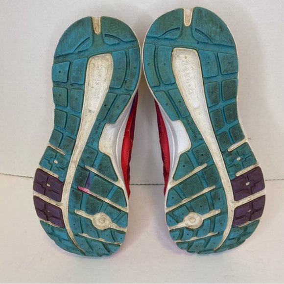 Reebok Zone Cushrun 2.0 Pink Running Shoe Sneaker Kids Youth Girl's Size 4 - Picture 6 of 11